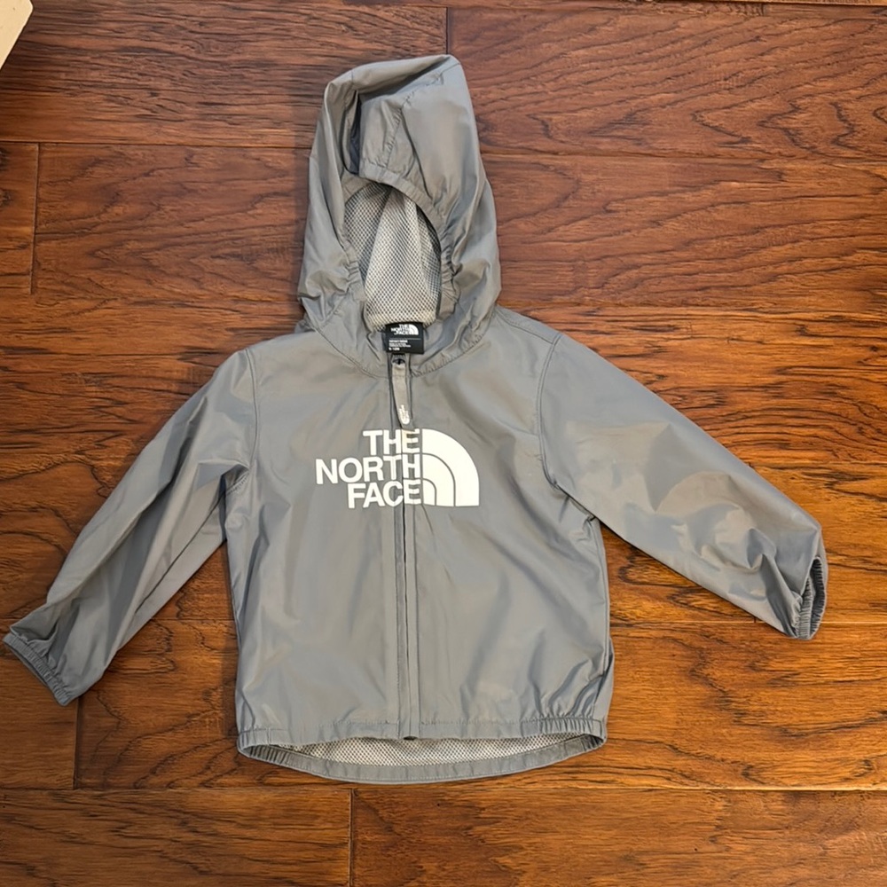 The North Face Kids Gray Raincoat
